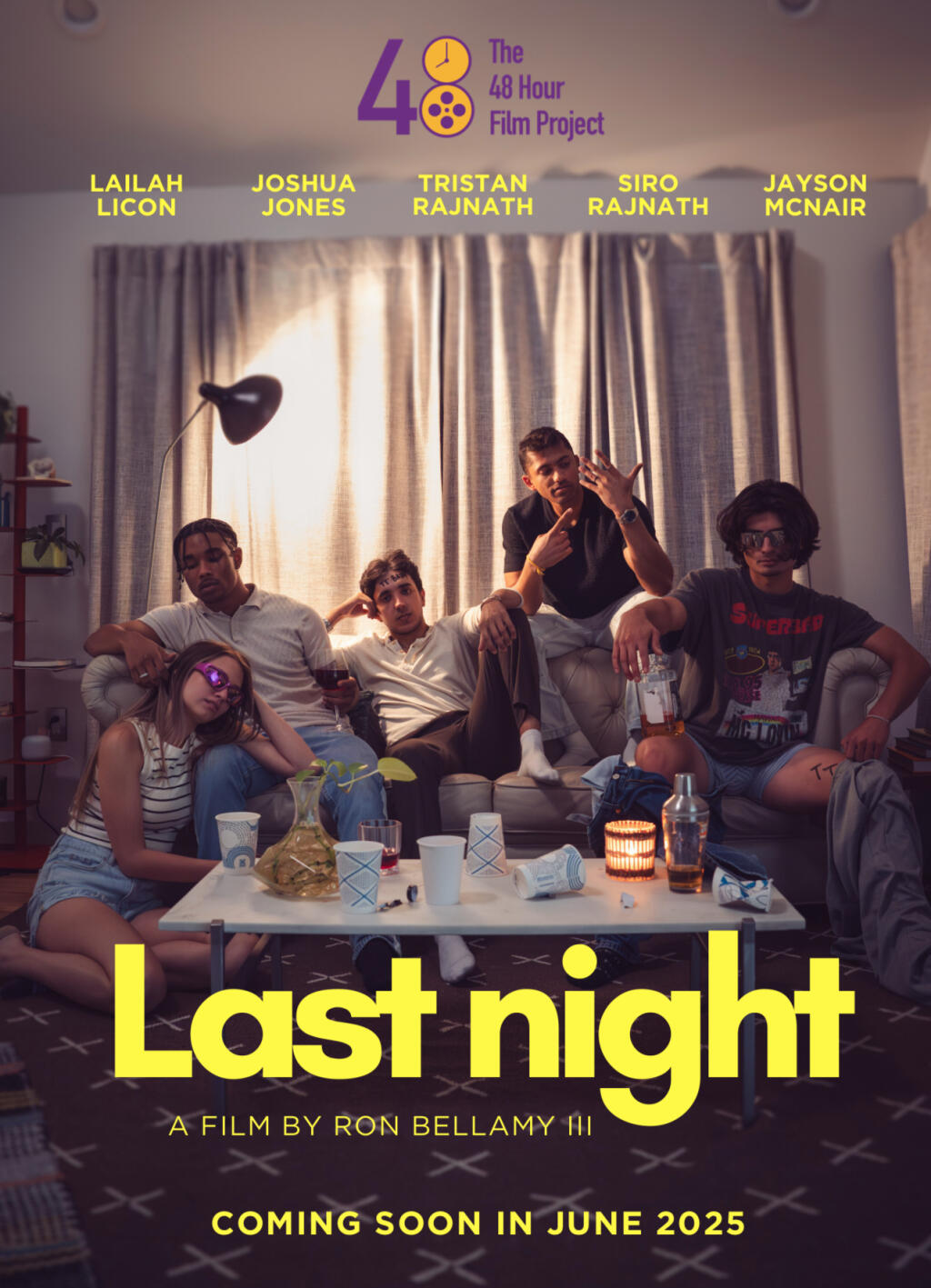 Filmposter for Last night